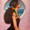 Annika Geigel, Attesa, olio su tela cm 80x60 2023 Bint Al Riyah Olio su tela 80 x 60 cm 2023