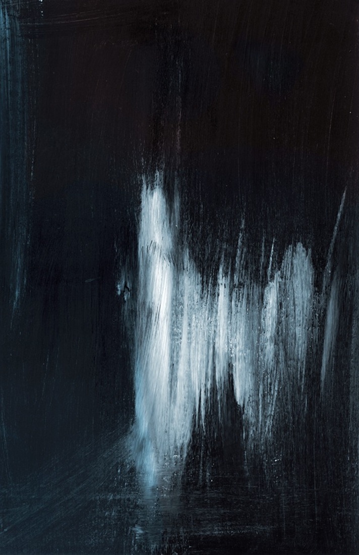 Feny Parasole, Gabriel, 2022, acrilico su tela, 50x70 cm.