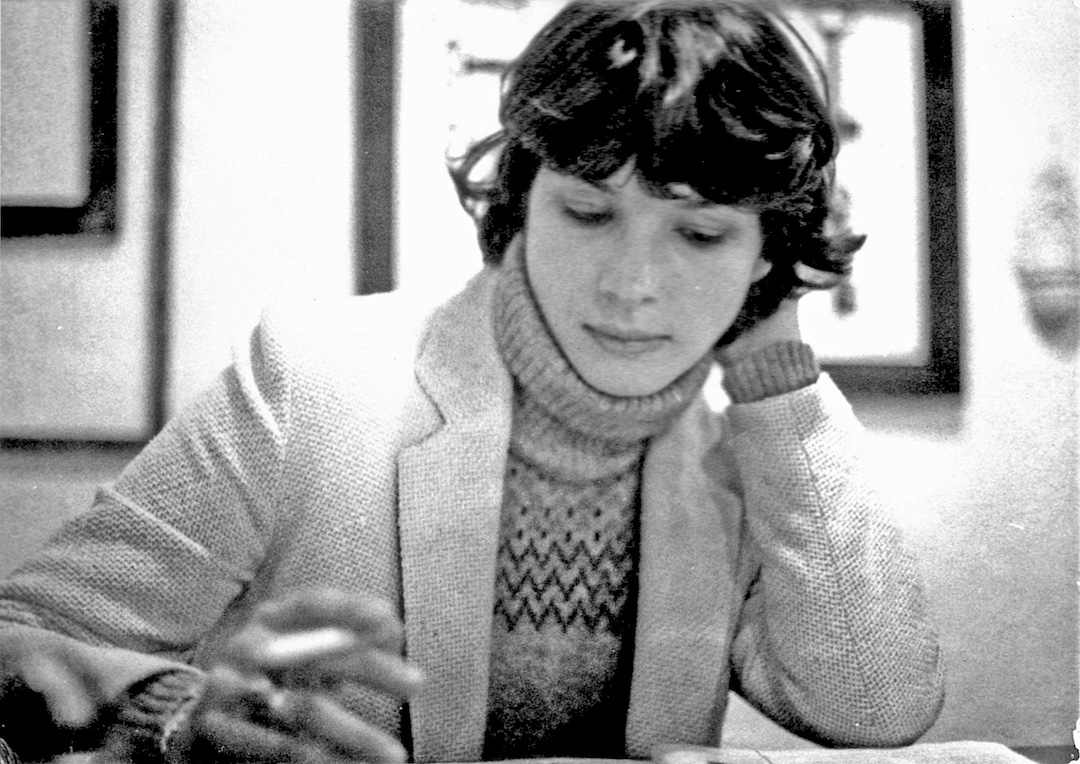 Francesca Pozzobon ad Asolo nel 1980