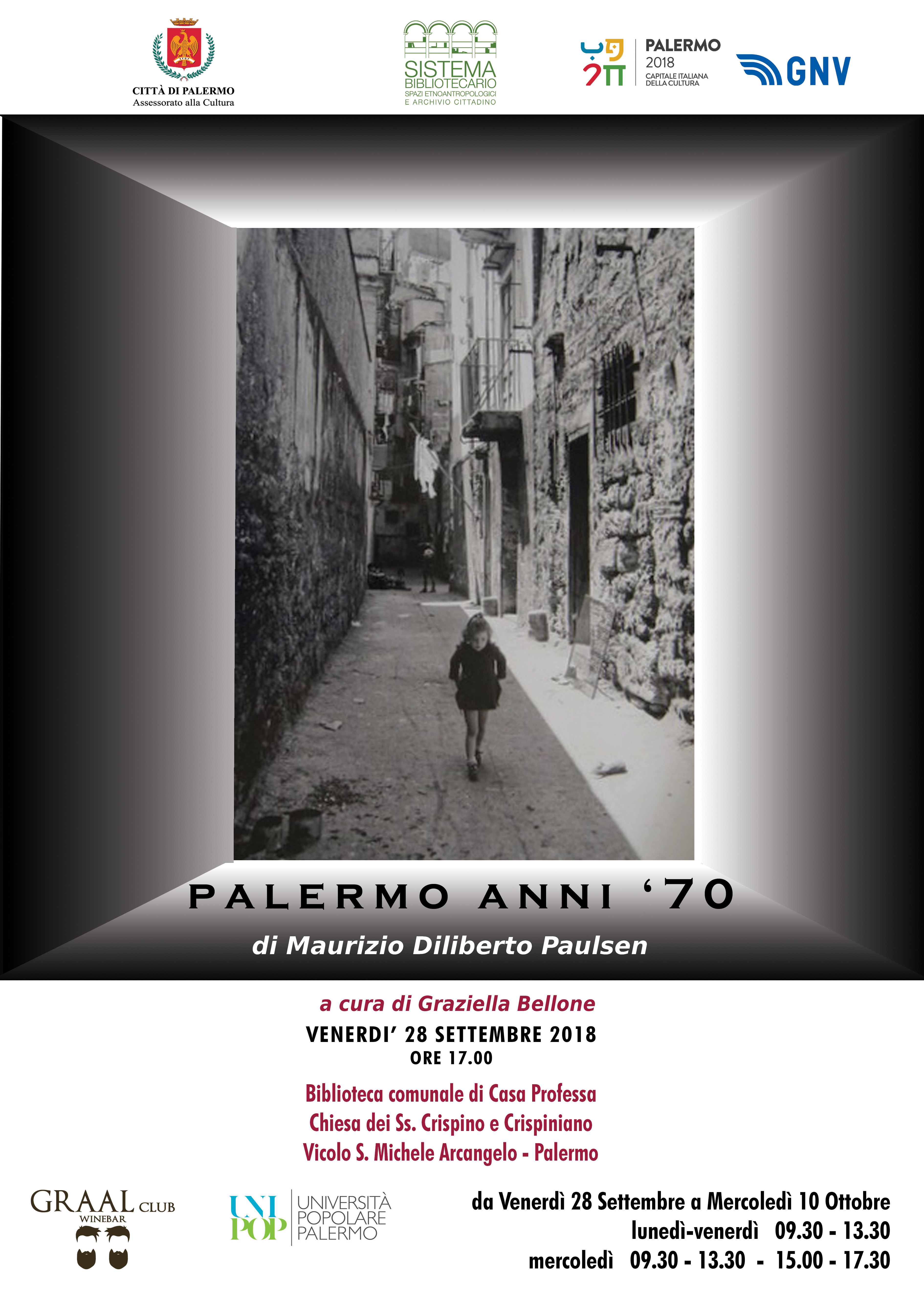 PALERMO ANNI 70 di Maurizio Diliberto Paulsen Exibart.service