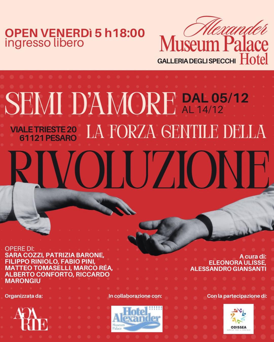 Locandina Semi d'amore, dal 05 al 14-12, Pesaro (AGARTE)