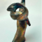 Natalia Lubomirski - SOCIAL (ceramica raku con ossidi e riflessi rame - 40x10)