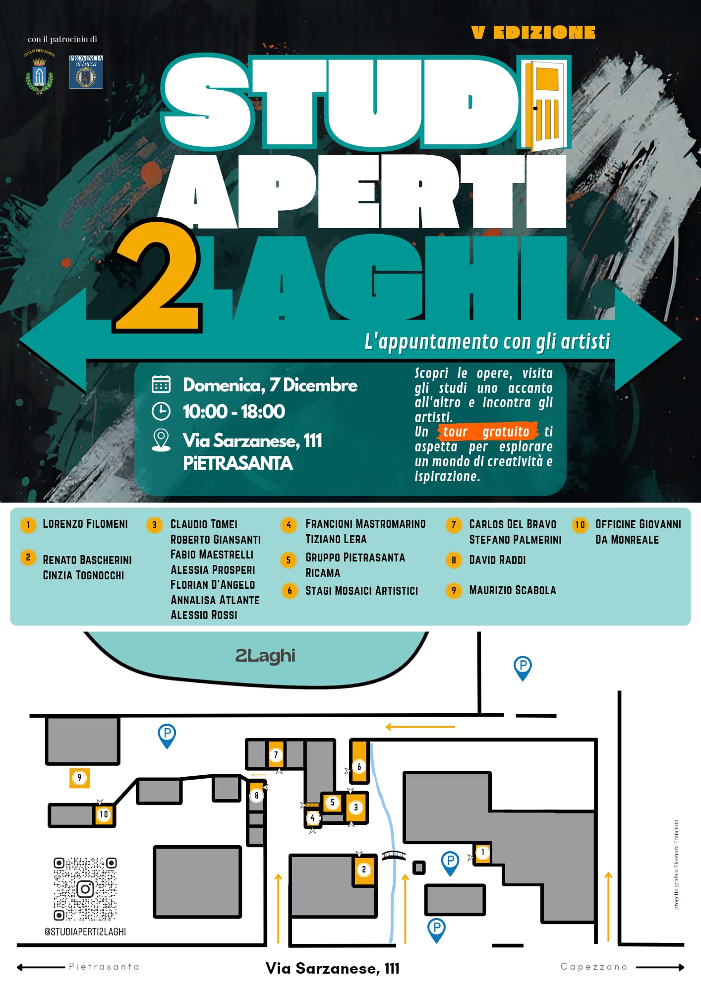 Studi Aperti Pietrasanta 7 dicembre 2025