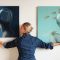 Vania Elettra Tam con le opere Esuli Pensieri