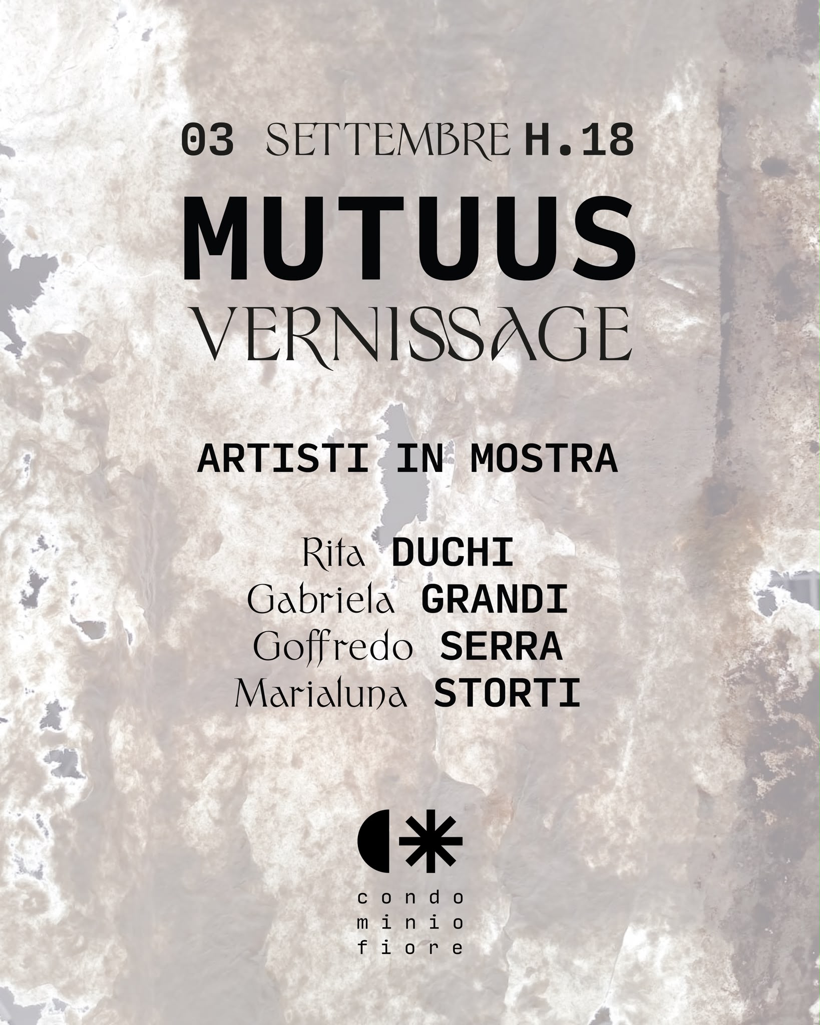 locandina mostra Mutuus